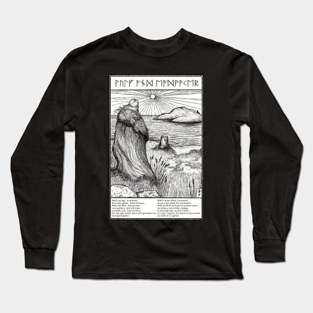 Wulf and Eadwacer Long Sleeve T-Shirt by Thistle Moon